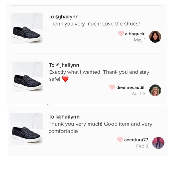 Black Quilted texture slip on sneaker - Picture 4 of 7